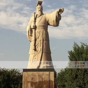 石雕黄帝人物雕塑花岗岩蚩尤石伏羲汉石头女娲神话炎帝雕像观音像