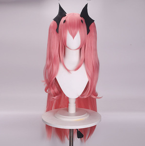 终结的炽天使 克鲁鲁假发克鲁鲁采佩西 双马尾 cos假发配饰发夹