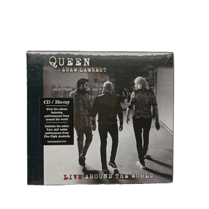 皇后/亚当兰伯特 QUEEN AND ADAM LAMBERT 美 全新未拆CD+蓝光