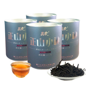 正山小种 茶叶 红茶茶叶 正山小种茶叶罐装散装600g 五虎 红茶图片