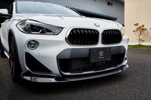 日本进口3ddesign 宝马bmw f39 x2 m运动/越野套装碳纤维前唇开票