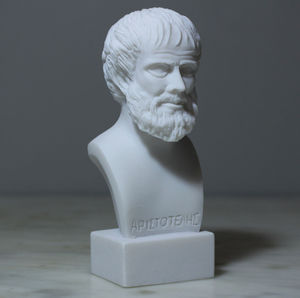 代购希腊哲学家亚里士多德泡沫雪花石膏雕像6.2手工艺术雕塑摆件