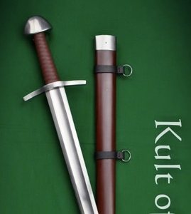 维京剑 维京单手练习剑 骑士剑 欧剑 汉威刀剑 汉威金属 未开刃