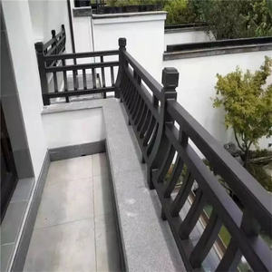 订制铝合金护栏楼梯扶手美人靠栏杆复古风格单靠背护栏款式齐全