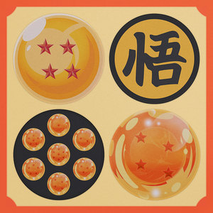 龙珠鼠标垫动漫神龙七星球锁边加厚二次元周边电脑桌面装饰圆形垫