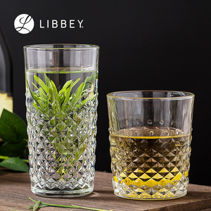Libbey利比威士忌酒杯进口创意洋酒杯家用欧式玻璃啤酒杯白酒杯子