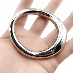 莫比乌斯金属锁精环根部套环男用sm情趣调情防射环成人负重训练环