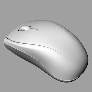 鼠标罗辑工业设计犀牛模型3d建模可打印