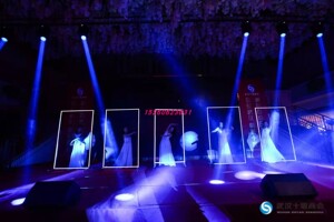 舞台表演最新款时空之门创意的舞蹈道具太空之门发光门框灯光