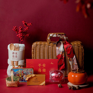 高档满月伴手礼百日宴宝宝喜饼诞生喜蛋礼盒十周岁生日酒礼品回礼