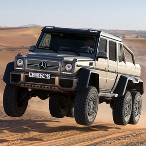 【38活动价】奔驰大g儿童电动汽车四驱六轮遥控越野小孩宝宝超