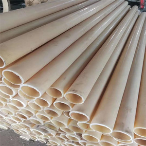 空心尼龙管米色薄壁管材 规格定制 含油绿色塑料管子 pa管 套筒