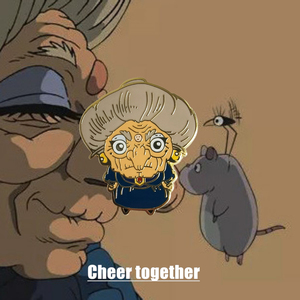 cheer 千与千寻漫画汤婆婆原创设计徽章卡通包包别针高端动漫胸针