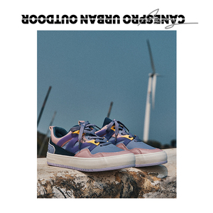 canespro香港2021春新款小白鞋女夏百搭运动街拍休闲原宿皮面板鞋