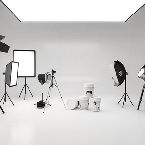 慕凯风艺术家的漆影棚漆无影墙漆纯白色墙面漆地坪漆抠像漆艺术漆