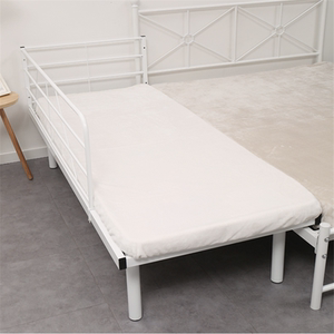 定制加宽床拼接床折叠床婴儿床夏季便携铁架床50cm加高中式欧美