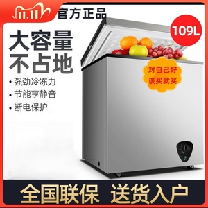 海冉商用冷柜小型小冰柜家用迷你大容量单双门节能冷藏冷冻柜