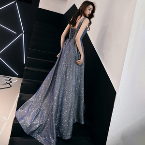 星空礼服长款女