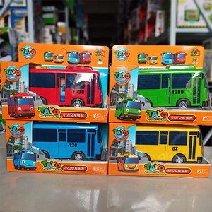 太友公交车玩具声光巴士惯性翻斗车搅拌车tayo汽车仿真儿童音乐车