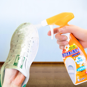 日本进口小白鞋洗鞋清洗神器运动鞋球鞋刷鞋专用泡沫清洁剂清洗液