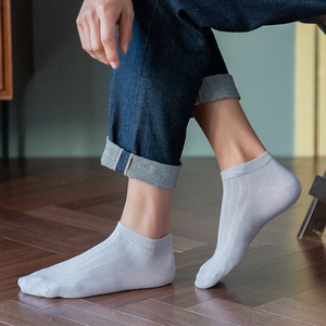 袜子男短袜莫代尔春夏季透气清凉防臭低帮浅口男袜休闲薄款船袜男