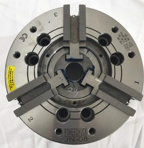 厂家直销三爪高速中实液压卡盘夹头数控车床配件大行程长行程包邮