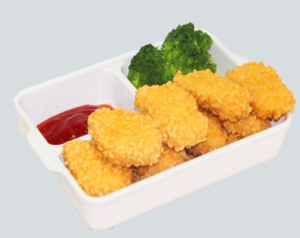点心 米香鸡块孚德食品 零食 办公室油炸小吃半成品整箱宵夜