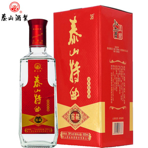 泰山特曲整箱小窖佳酿窖藏38度浓香型白酒500mlx6泰山酒纯粮酿造