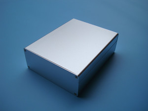 120*49铝壳仪表电源盒铝型材合金属可开孔加工外壳PCB接线机工H49