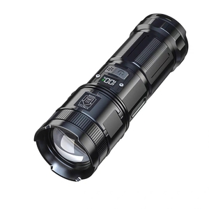 小野人手电筒强光充电超户外远射便携多功能工作照明灯M60