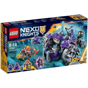 LEGO乐高 未来骑士团 70350 石头三兄弟的进攻  NEXO KNIGHTS