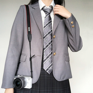 【耕耘】潘多拉魔盒 深灰色原创男生dk制服学生学院风jk领带女
