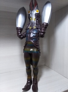 万代正版收藏版奥特曼玩具怪兽软胶人偶ex巴尔坦星人二代目x-plus