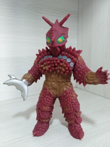 万代正版梦比优斯艾斯奥特曼怪兽软胶巨大亚波人ex亚布鲁17cm