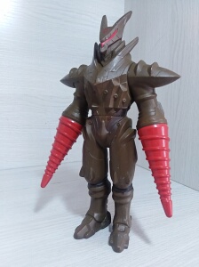 日本万代正版 赛罗奥特曼怪兽软胶 军团机械人 贝利亚帝国兵 17cm