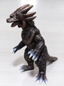 万代正版 稀有绝版怪兽软胶 沙拉曼多拉 艾迪奥特曼 a174