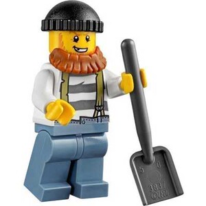乐高 lego city城市系列人仔 大胡子小偷土匪 cty513 出自60066
