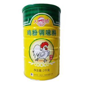 大桥桶装正品鸡粉2kg家庭装浓香型烹饪调味品 汤底调料增鲜鸡精粉