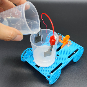 盐水动力小车 原电池 科学实验科技小制作小发明中小学生化学镁碳