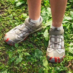 迪卡侬儿童户外徒步运动男孩女孩登山远足两栖凉鞋速干耐磨防滑