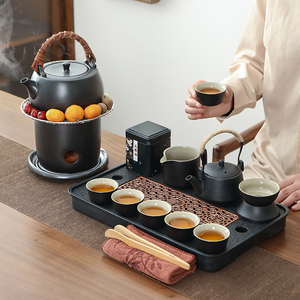 0039人付款天猫围炉煮茶器套装功夫茶具陶瓷炭炉炭火