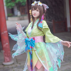 王者荣耀娜可露露晚萤cos服 古风游戏套装cosply服装女