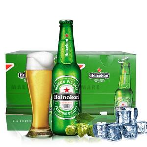 进口喜力啤酒法国heinekenmini250ml20瓶整箱京东快递包邮