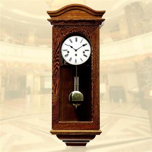 汉时(Hense)欧式客厅挂钟创意复古钟表德国赫姆勒摆钟奏乐报时机