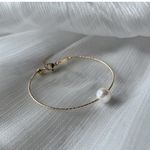 单颗珍珠手链