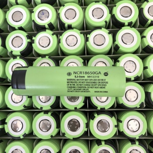 菜青虫电池绿皮散装  NCR18650GA 3500mah  手电筒 3.7V 锂电池