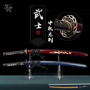 龙泉市宝剑日本武士刃肋差东洋太刀一体防身刀剑居合打刀未开刃