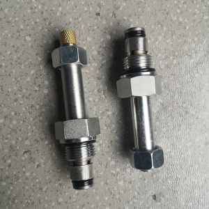 二位二通螺纹插装电池阀常闭SV2-08-2NCP-M  DHF08-220 液压阀