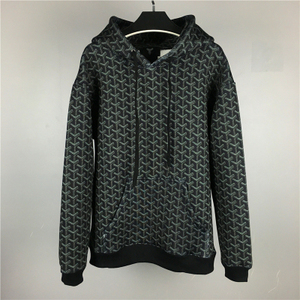 国潮christopher wanton套头连帽太空棉卫衣男女情侣外套潮