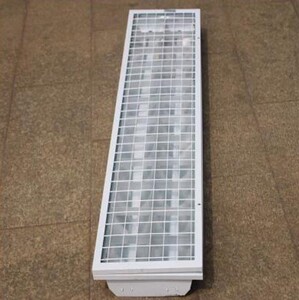 led防爆格栅荧光灯300*1200防爆灯盘石膏板嵌入式酒店厨房照明灯